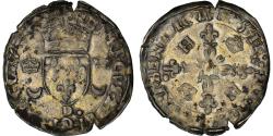World Coins - Coin, France, Henri II, Douzain aux croissants, 1551, Lyon, , Billon