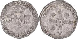 World Coins - Coin, France, Henri II, Douzain aux croissants, 1551, Rennes, , Billon