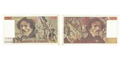 World Coins - France, 100 Francs, Delacroix, 1987, U.122, AU(55-58), Fayette:69.11, KM:154c