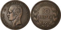 World Coins - Coin, Greece, George I, 10 Lepta, 1882, , Copper, KM:55