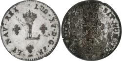 World Coins - France, Louis XV, Double Sol, 1741, Lille, Billon, , Gadoury:281