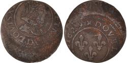 World Coins - Coin, France, Louis XIII, Double tournois, buste juvénile, Double Tournois