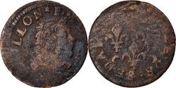World Coins - Coin, France, Double Tournois, Sedan, , Copper, CGKL:580