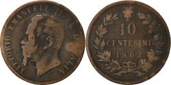 World Coins - Coin, Italy, 10 Centesimi, 1862