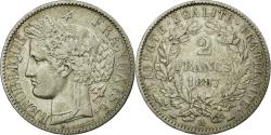 World Coins - Coin, France, Cérès, 2 Francs, 1887, Paris, , Silver, Gadoury:530a