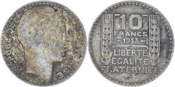 World Coins - Coin, France, Turin, 10 Francs, 1933, Paris, , Silver, KM:878