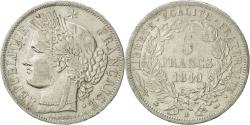 World Coins - Coin, France, Cérès, 5 Francs, 1849, Strasbourg, , Silver, KM:761.2