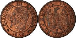 World Coins - Coin, France, Napoleon III, Napoléon III, Centime, 1856, Rouen,