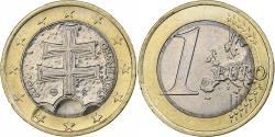 World Coins - Slovakia, Euro, 2009, Kremnica, BU, , Bi-Metallic, KM:101
