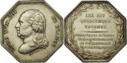 World Coins - France, Token, Louis XVIII, Notaires de l'Arrondissement de Fontainebleau