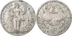 World Coins - New Caledonia, 2 Francs, 1987, Paris, Aluminum, , Lecompte:64, KM:14