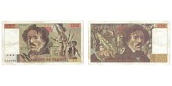 World Coins - France, 100 Francs, Delacroix, 1978, G.8756896, VF(20-25), Fayette:69.01e