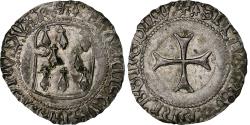 World Coins - Duchy of Brittany, François II, Blanc à la targe, 1484-1488, Rennes, Billon