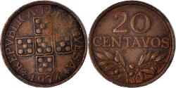 World Coins - Coin, Portugal, 20 Centavos, 1974