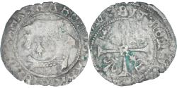 World Coins - Coin, France, Charles VIII, Liard au dauphin de Bretagne, 1483-1498,