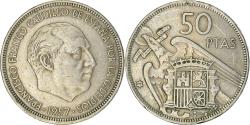 World Coins - Coin, Spain, Caudillo and regent, 50 Pesetas, 1971, , Copper-nickel