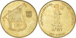 World Coins - Coin, Israel, 1/2 New Sheqel, 1995