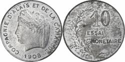 World Coins - France, 10 Centimes, 1908, Paris, Pattern, Aluminium, , Mazard:2327