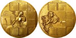 World Coins - France, Medal, French Fifth Republic, Arts & Culture, , Bronze