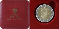 World Coins - Monaco, Albert II, 2 Euro, 2010, Monnaie de Paris, BE, , Bi-Metallic