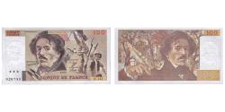 World Coins - France, 100 Francs, Delacroix, 1989, H.141, UNC(63), Fayette:69.13b, KM:154d