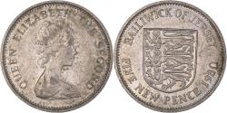 World Coins - Coin, Jersey, 5 New Pence, 1980