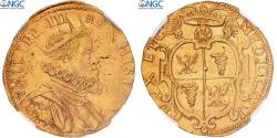 World Coins - Duchy of Milan, Filippo III, 2 Doppie, 1617, Milan, Gold,