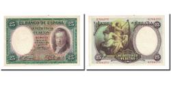 World Coins - Banknote, Spain, 25 Pesetas, 1931-04-25, KM:81, UNC(65-70)