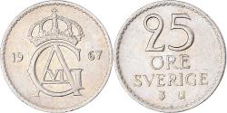 World Coins - Coin, Sweden, 25 Öre, 1967