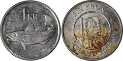 World Coins - Coin, Iceland, Krona, 2003