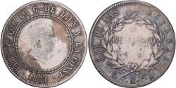 World Coins - Spain, Fernando VII, 10 Reales, 1821, Madrid, Silver, , KM:560.2