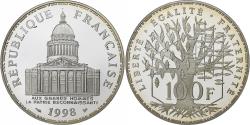 World Coins - France, 100 Francs, Panthéon, 1998, Paris, BE, Silver, , Gadoury:898a