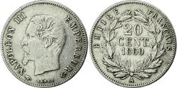World Coins - Coin, France, Napoleon III, Napoléon III, 20 Centimes, 1860, Paris,