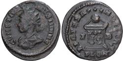 Ancient Coins - Roman Empire, Constantine II, Follis, 322-323, Londinium, Bronze,