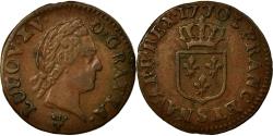 World Coins - Coin, France, Louis XV, Liard à la vieille tête, Liard, 1770, Reims