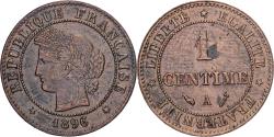 World Coins - France, 1 Centime, Cérès, 1896, Paris, Bronze, , Gadoury:88