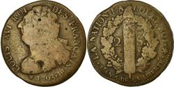World Coins - Coin, France, 2 sols français, 2 Sols, 1793, Strasbourg, , Bronze