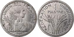 World Coins - French Indochina, 1 Piastre, 1946, Paris, Pattern, Copper-nickel,