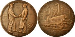 World Coins - France, Medal, Société Nationale des Chemins de Fer Français, 1955, Belmondo