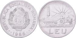 World Coins - Romania, Leu, 1966, Nickel Clad Steel, , KM:95
