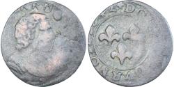 World Coins - Coin, France, Frédéric-Henri de Nassau, Double Tournois, 1642,
