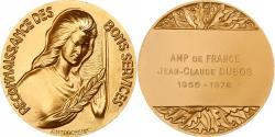 World Coins - France, Medal, Reconnaissance des Bons Services, 1978, Gilt Bronze, Torcheux
