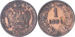 World Coins - Coin, Austria, Franz Joseph I, Kreuzer, 1881, Vienna, , Copper, KM:2186