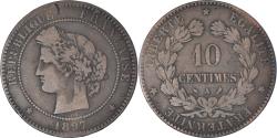 World Coins - Coin, France, Cérès, 10 Centimes, 1897, Paris, , Bronze, KM:815.1