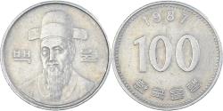 World Coins - Coin, KOREA-SOUTH, 100 Won, 1987