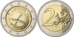 World Coins - Lithuania, 2 Euro, Culture balte, 2016, Vilnius, Bi-Metallic,