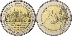 World Coins - Germany, 2 Euro, Mecklenburg-Vorpommern, 2007, Karlsruhe, Bi-Metallic,