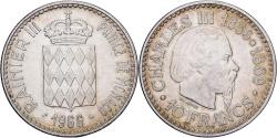 World Coins - Monaco, Rainier III, 10 Francs, 1966, Paris, Silver, , KM:146