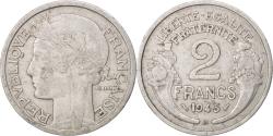 World Coins - Coin, France, Morlon, 2 Francs, 1945, Beaumont le Roger, , Aluminum