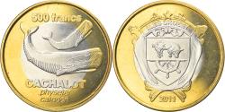 World Coins - Coin, France, 500 Francs, 2011, Crozet, , Bi-Metallic